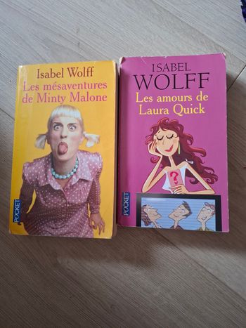 Lot de 2 romans de Isabel Wolff en bon état