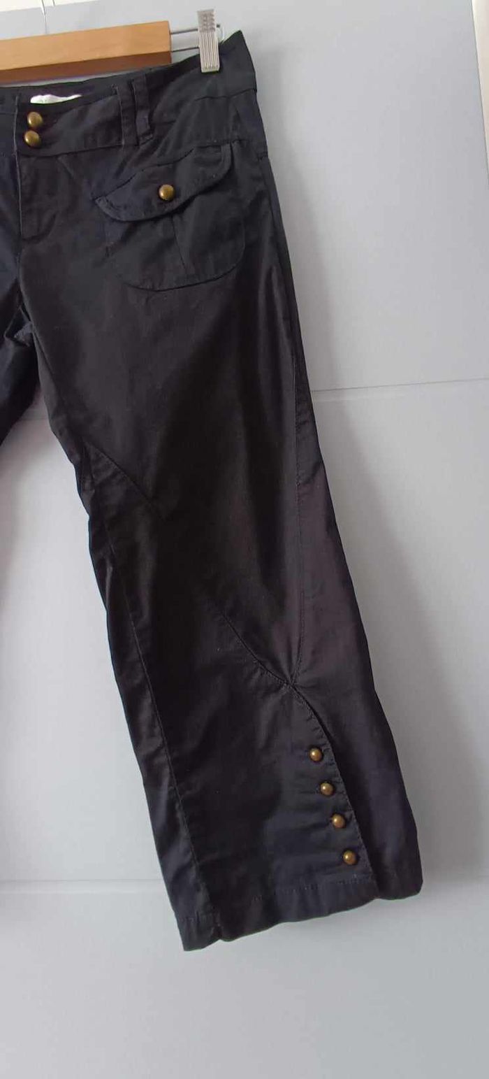 Pantacourt noir "Promod" Taille 36 - photo numéro 6