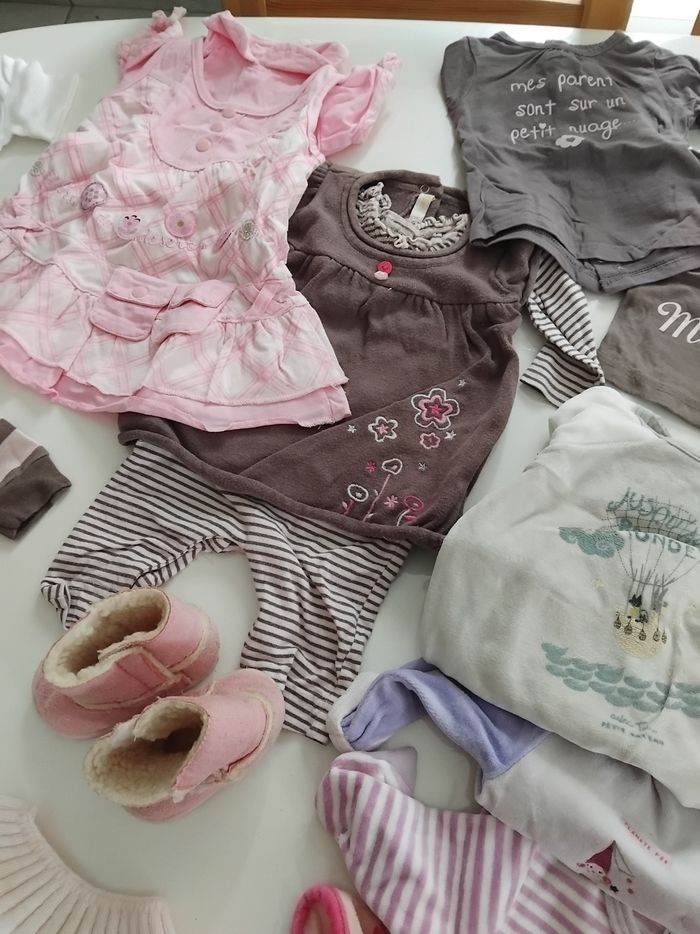 Lot vêtements bébé fille 1 mois - photo numéro 5