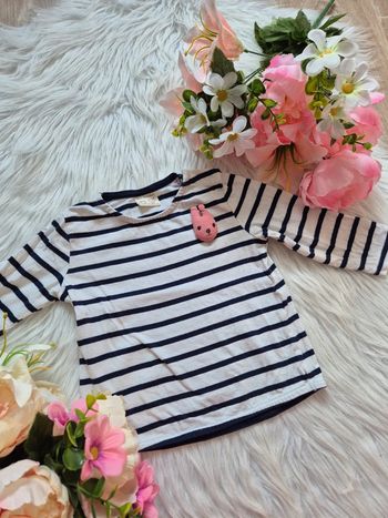 T-shirt manches longues 9-12mois zara