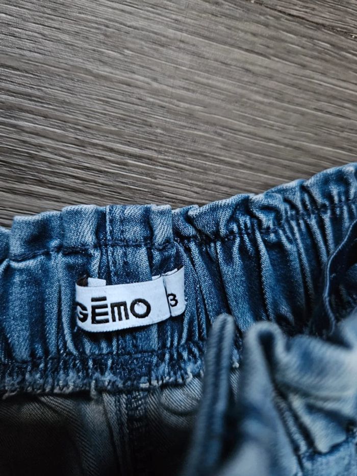 Jupe en jeans et salopette jupe en jeans taille 3 ans neuf - photo numéro 2