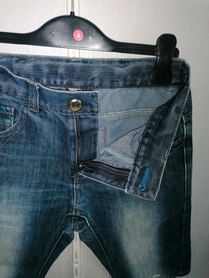 Bermudas jeans 12ans 152cm By kool - photo numéro 4