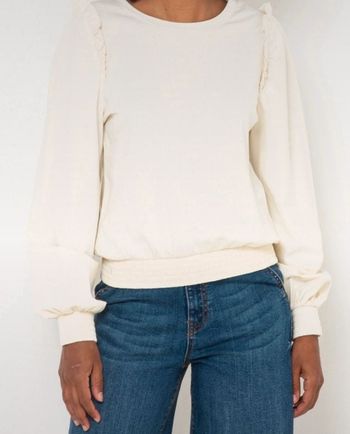 Pull écru crème Camaïeu