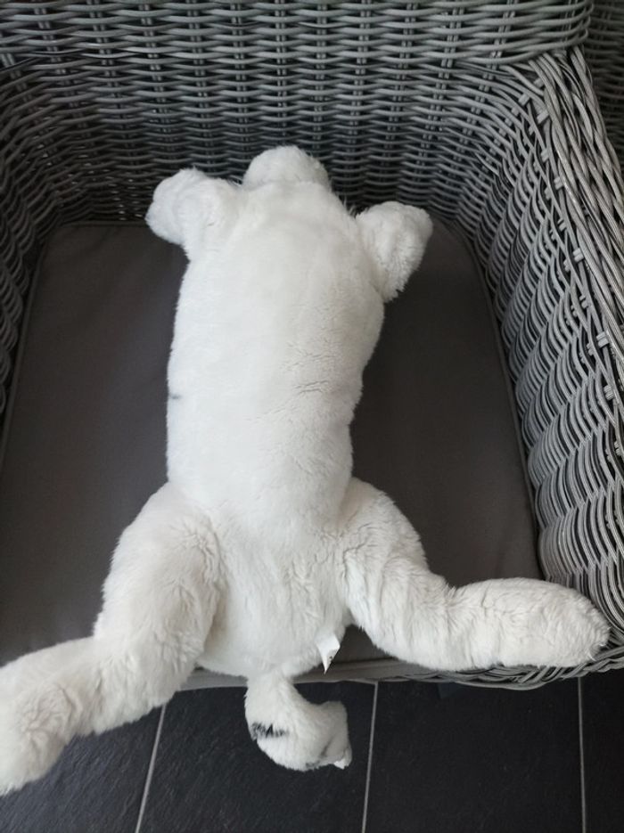 Magnifique peluche tigre blanc neuve - photo numéro 8