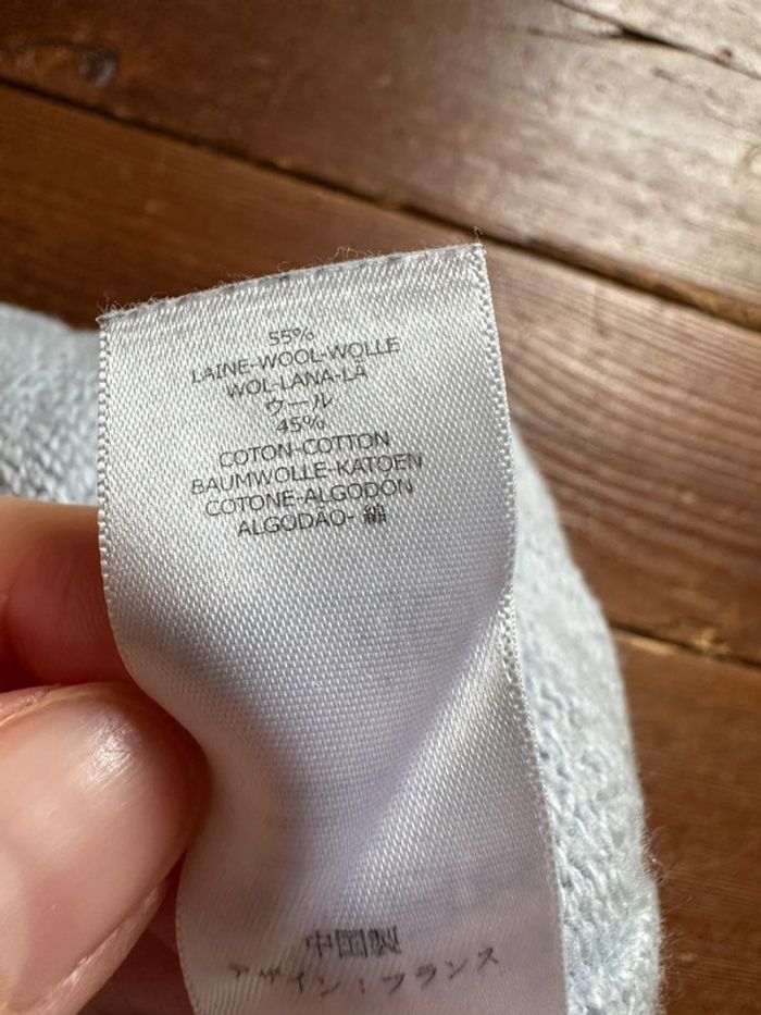 Pull Petit Bateau bleu ciel 12 mois - photo numéro 5