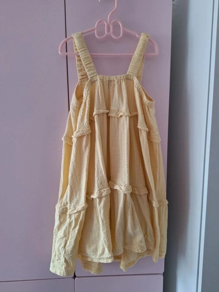 Robe été jaune TAO 8 ans - photo numéro 3