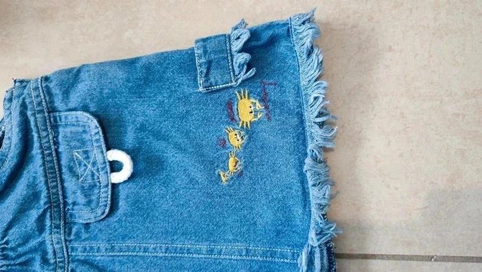 Robe  salopette jeans 6 mois tim pouce - photo numéro 5