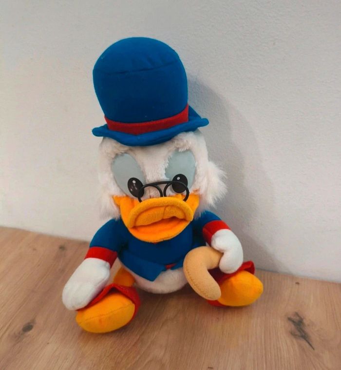 Peluche oncle Picsou vintage Disney - photo numéro 2
