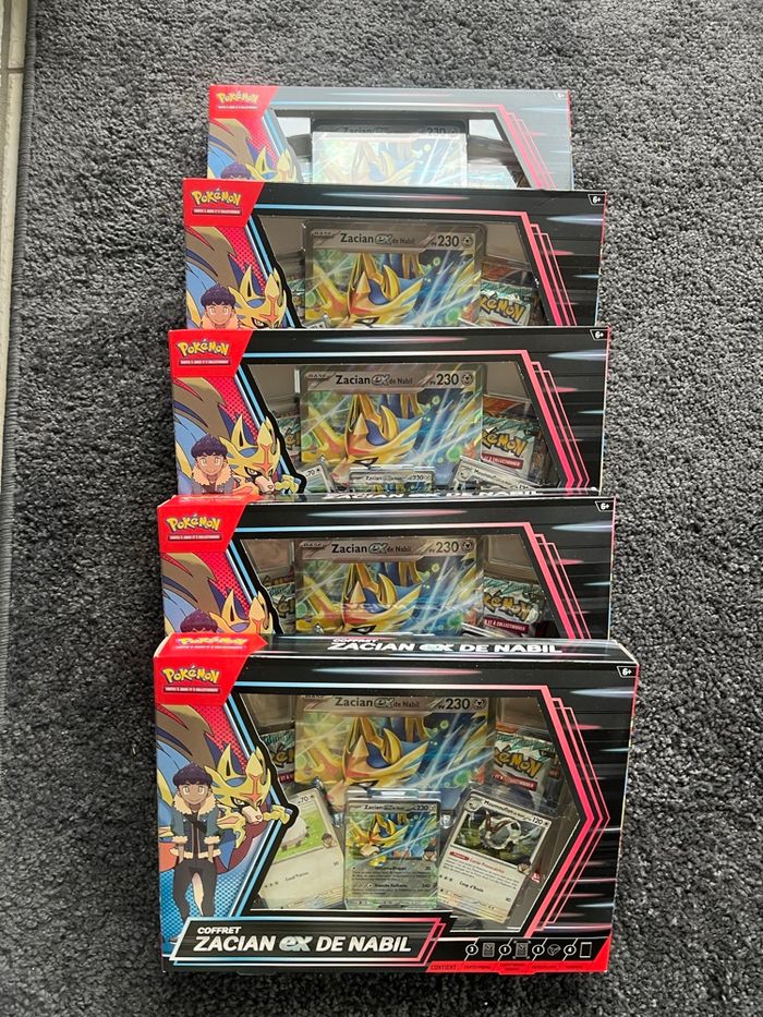 Coffret pokémon zacian ex de nabil - photo numéro 5