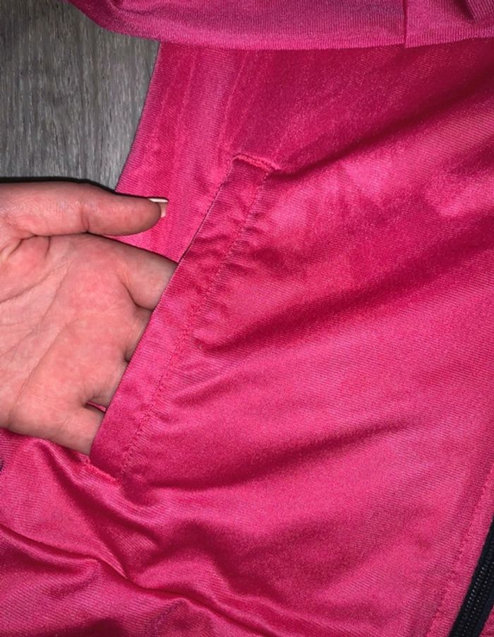 Sweatshirt zip rose Kappa T38 - photo numéro 8