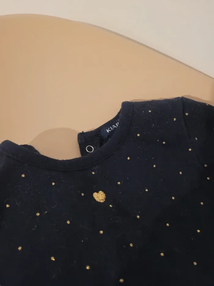 Robe a pois et coeur - photo numéro 2