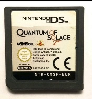 Quantum Of Solace - Jeu ds - Nintendo - Sans Boite