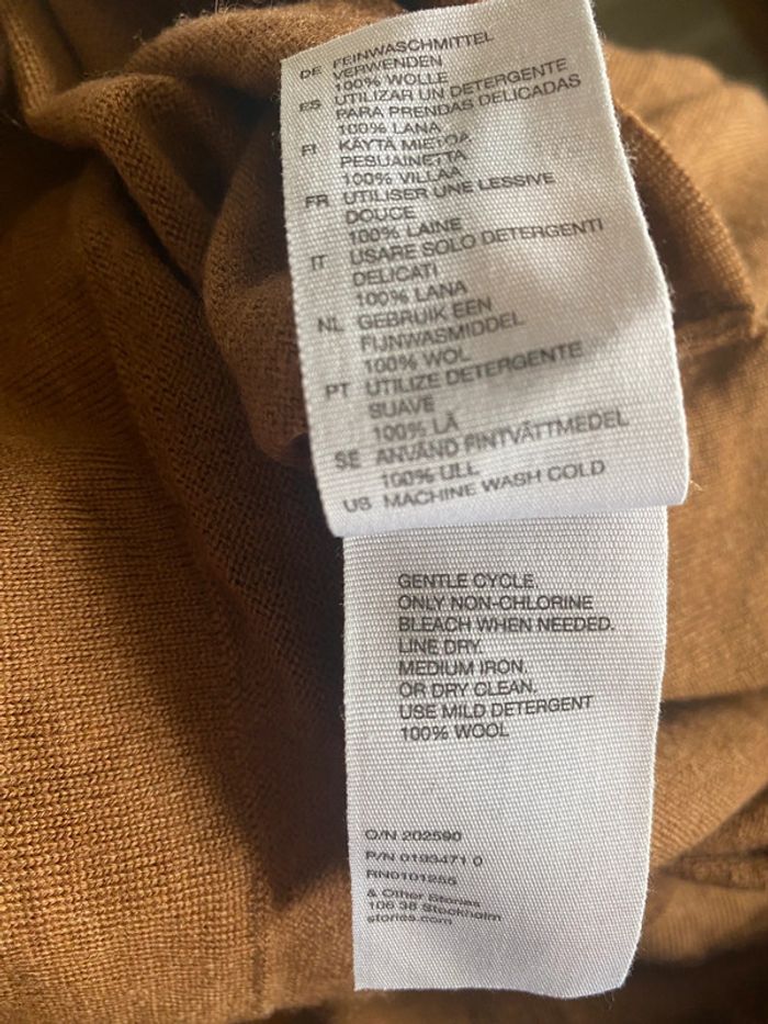 Pull tunique en laine Other Stories - photo numéro 5