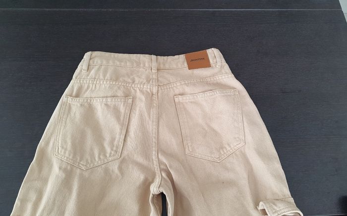 Jean cargo large beige en S - photo numéro 9