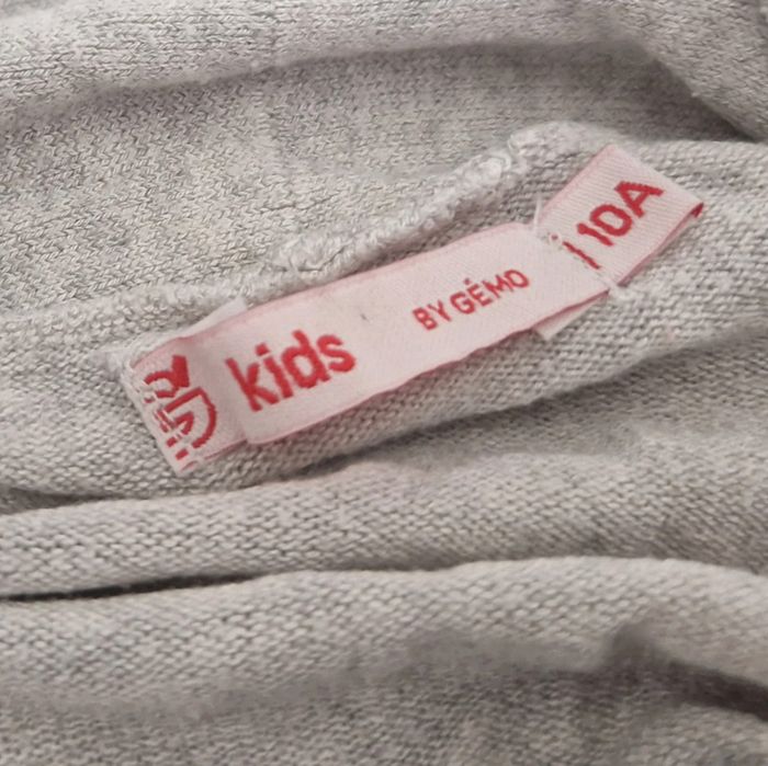 Magnifique gilet gris Kids Taille 10 ans - photo numéro 5