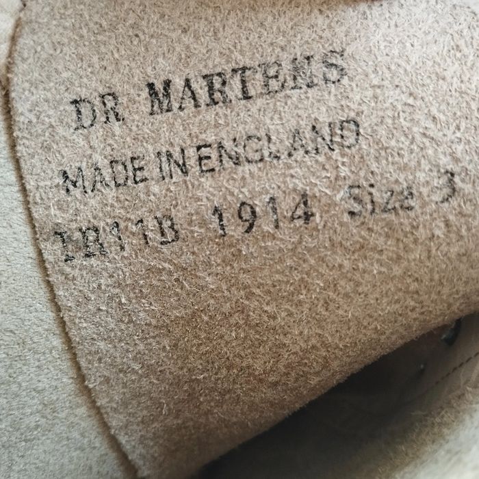 Dr. Martens Vintage Made in England Taille 36 - Daim Rare & Collector 🤍 - photo numéro 5