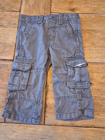 Pantalon gris 12 mois okaidi