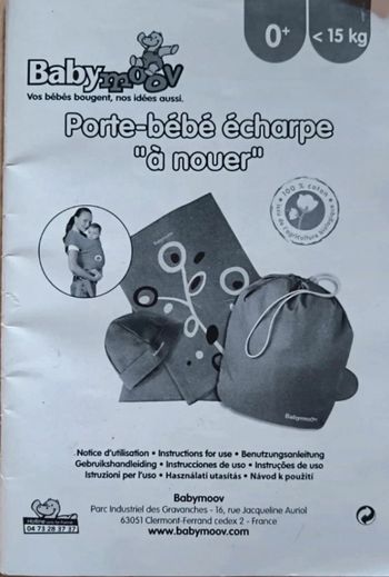 Porte bébé Babymoov