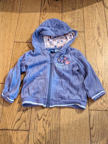 Veste polaire 6-12m