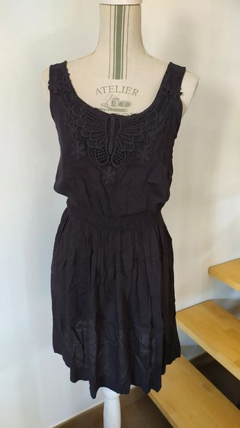 Robe été noire 38