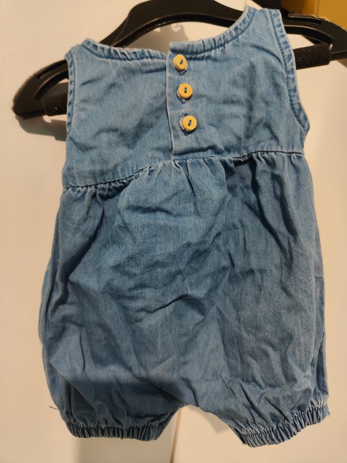 Salopette short bébé - photo numéro 2