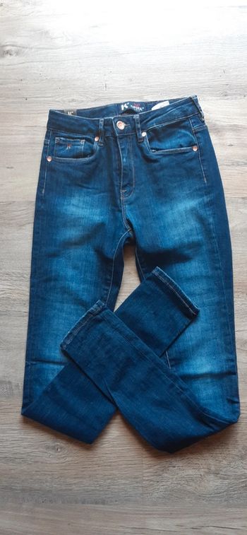 Jean skinny Kaporal bleu 14 ans