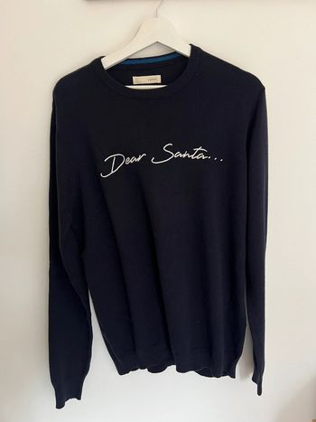 Pull fin bleu marine Celio L