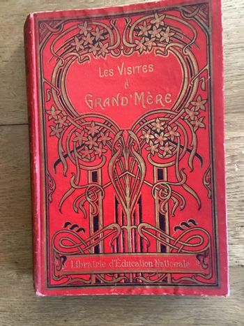 Livre ancien « visites à grand-mère »