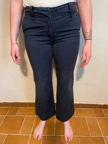 pantalon bleu marine camaieu M