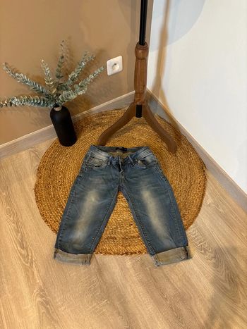 Pantacourt en jeans femme taille 38
