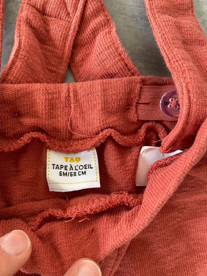 Salopette tape à l’œil bébé 6 mois - photo numéro 2