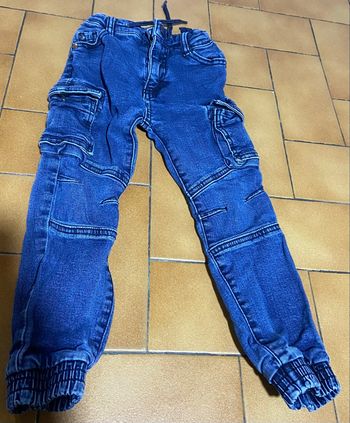Jean cargo bleu taille 3 ans orchestra