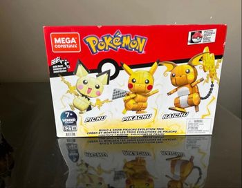 Pokémon Mega Construx - Pichu, Pikachu & Raichu