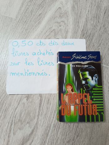 Livre Harlequin sixième sens