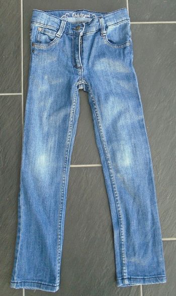 Jean slim fille 7 ans