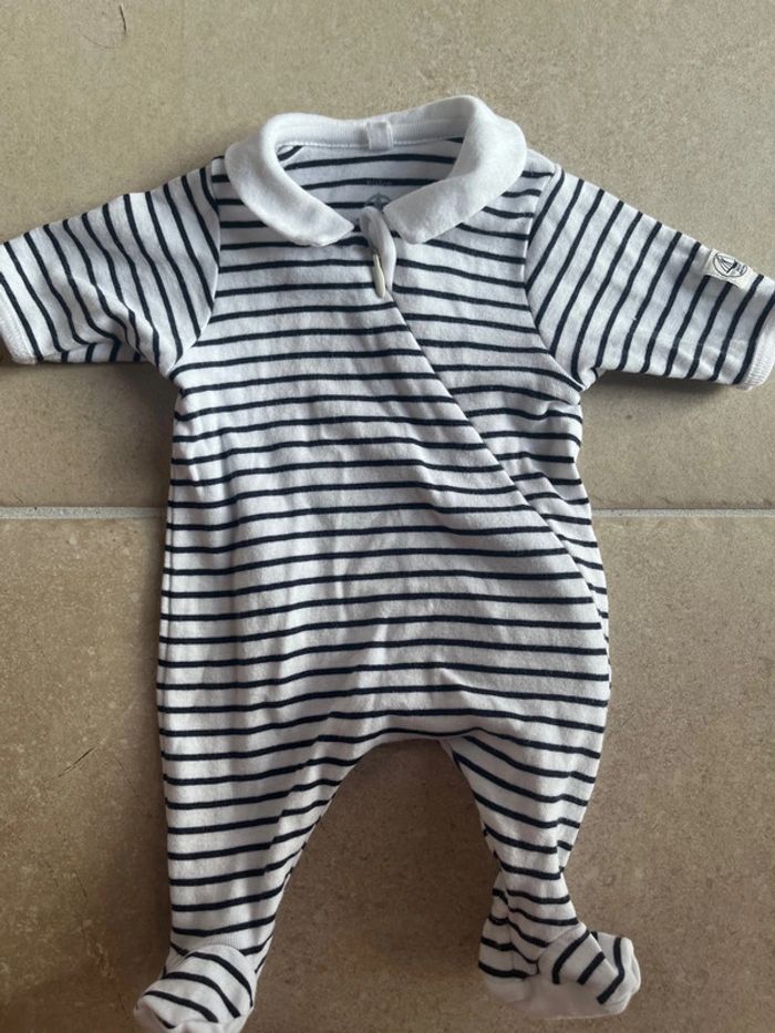 Pyjama bébé fille petit bateau