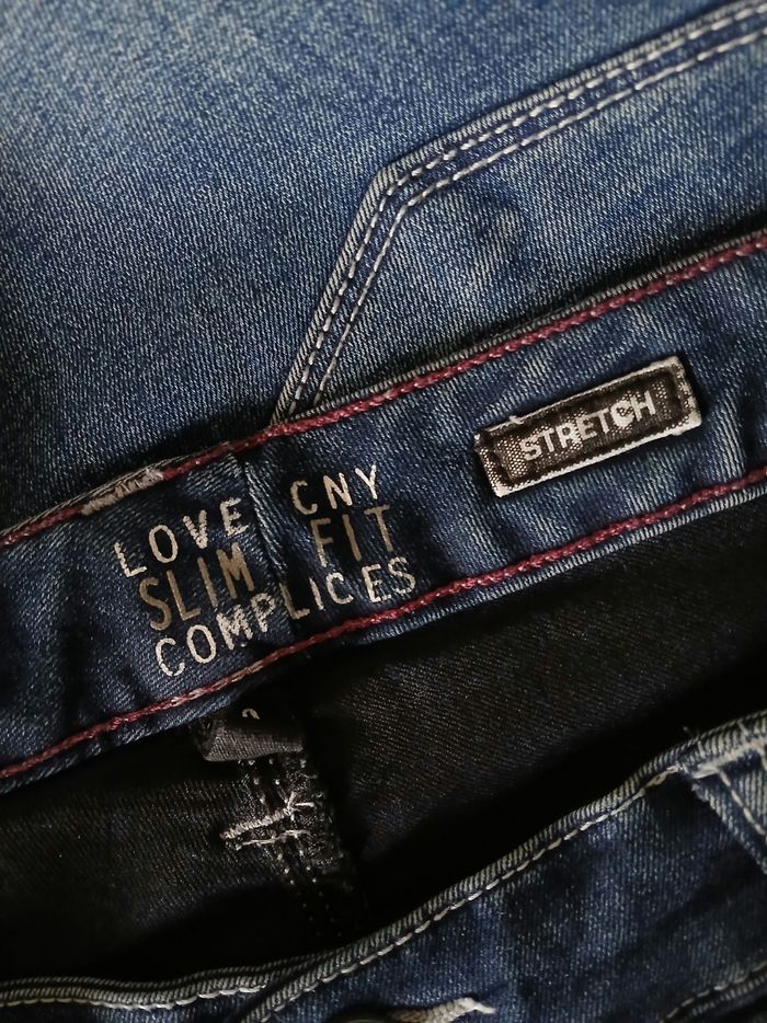 Jeans Slim Fit stretch bleu marine 40/L - Complices - photo numéro 3