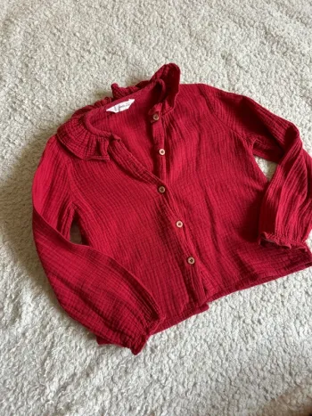 Chemise rouge