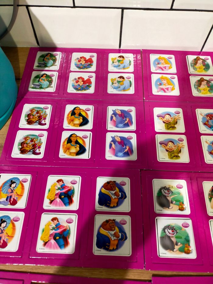 Lot domino mémo princesses Disney - photo numéro 3
