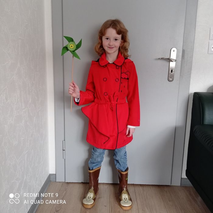 Imper rouge 2 en 1 Catimini 6ans - photo numéro 9