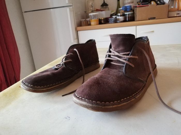 Chaussures garçon Sketches t. 38 marron.
