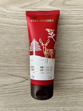 Crème Mains « Baies des Merveilles » 75 Ml YVES ROCHER Neuve