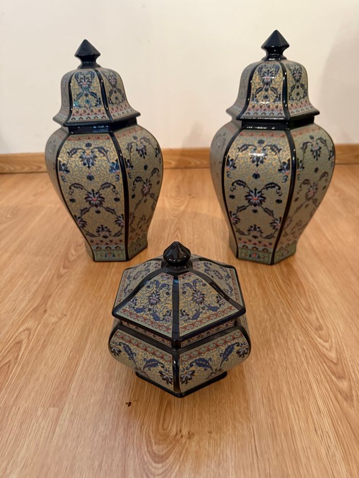 2 vase pot et 1 bonbonnière - photo numéro 9