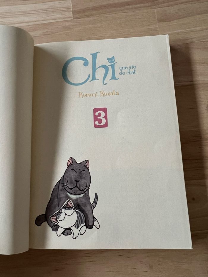 Manga Chi, Une Vie de Chat – Tome 3 – Konami Kanata – Bon État - photo numéro 2