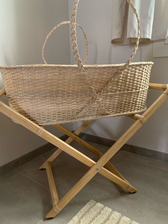 Couffin en osier - photo numéro 3