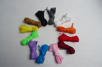 Lacet couleur unie 100 cm 