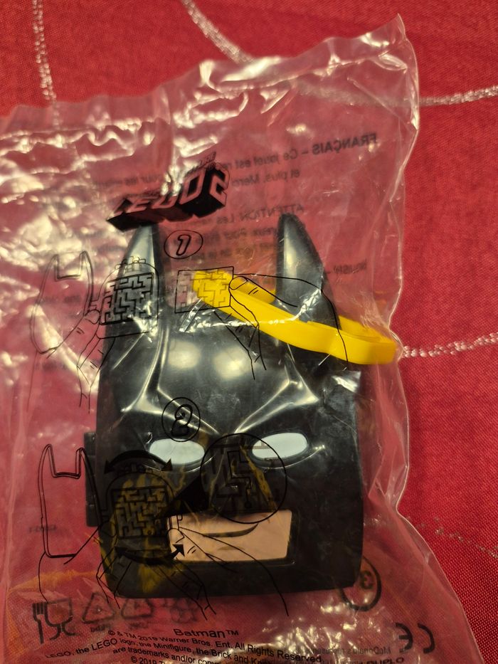 Jouet lego batman porte clé labyrinthe bille mcdo - photo numéro 4