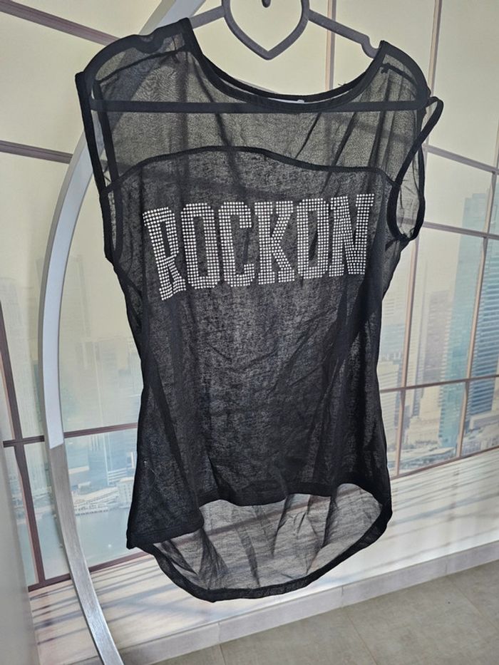 T-shirt sans manches "rockon" taille 2