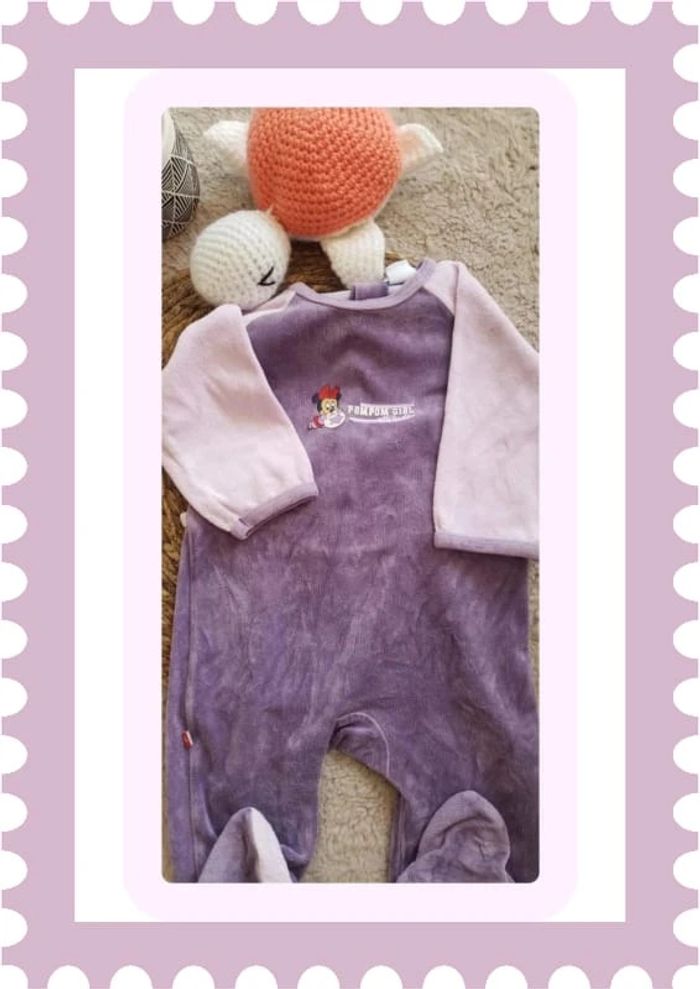 Pyjama fille 6 mois - photo numéro 2