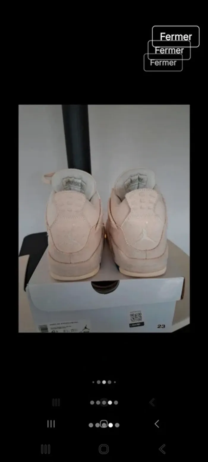 AIR Jordan 4 rétro 37,5 - photo numéro 4